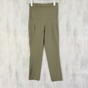 Lululemon Leggings Swift Speed High-Rise Crop 21” Womens Size 0 Yoga Gym Running